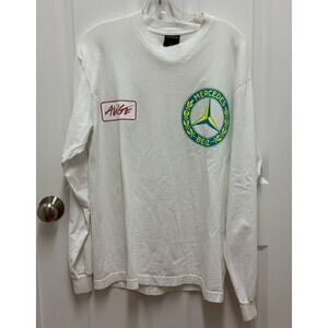 AWGE Mercedes Benz ASAP Rocky Size Medium Long Sleeve‎ T-shirt Tee White